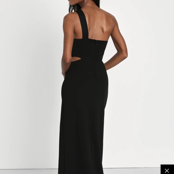 Black Bridesmaid Dress - Picture 3 of 5